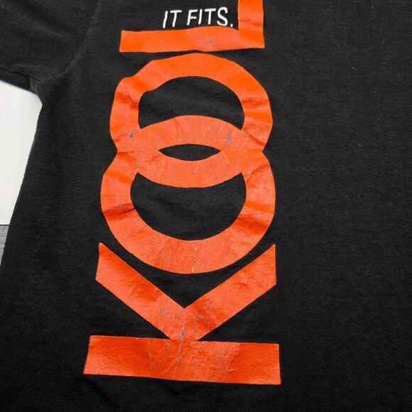 VTG KOOL Cigarettes "IT FITS" T Shirt Men XL Fade Distress 90s - Picture 5 of 8